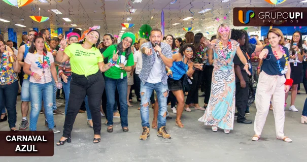Carnaval Azul Linhas Aéreas — evento realizado pelo Grupo Upi